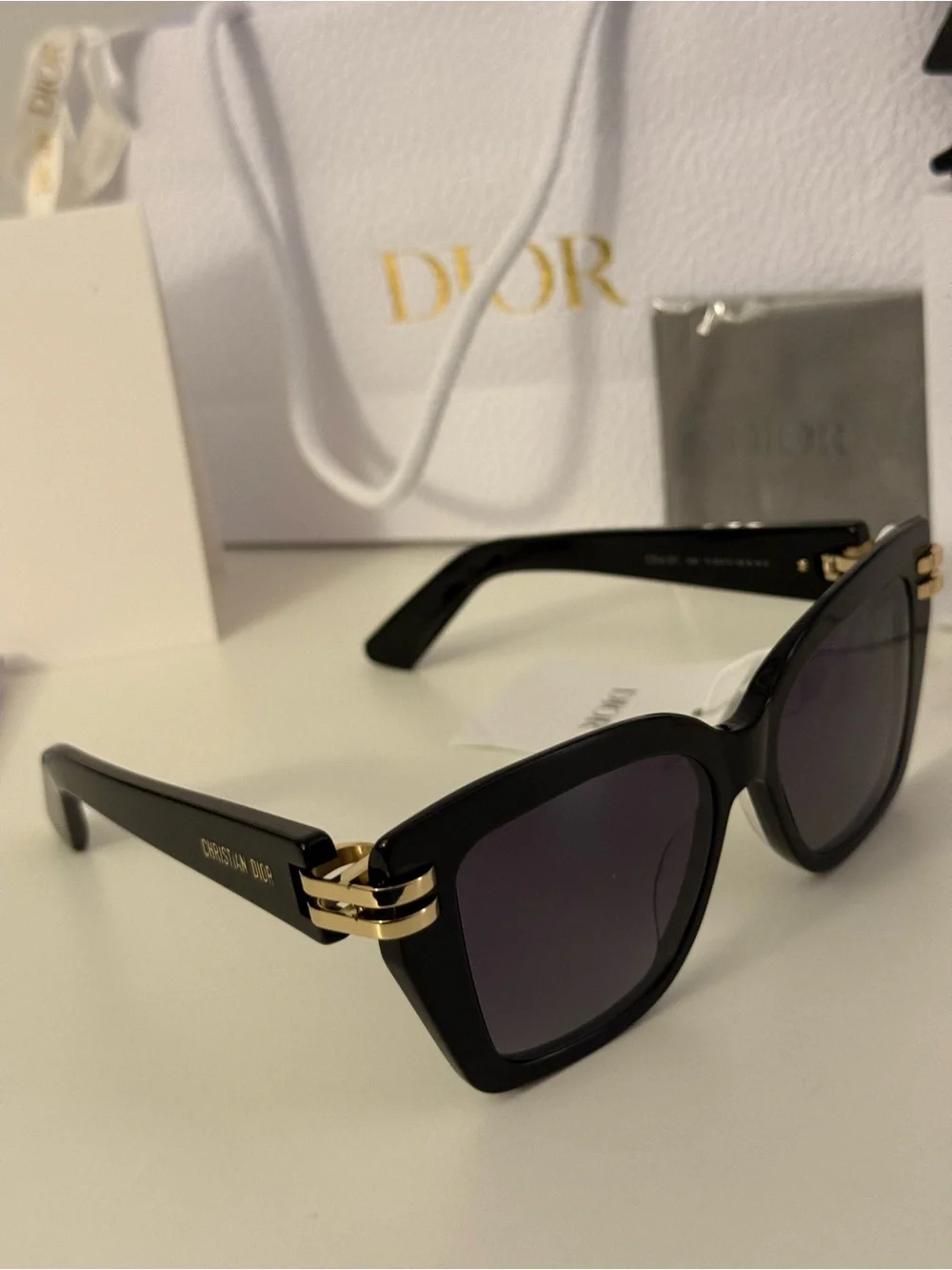 Dior CDior S1I Square Women's Black Sunglasses - 52mm - Brand New 2026 Season! 😎